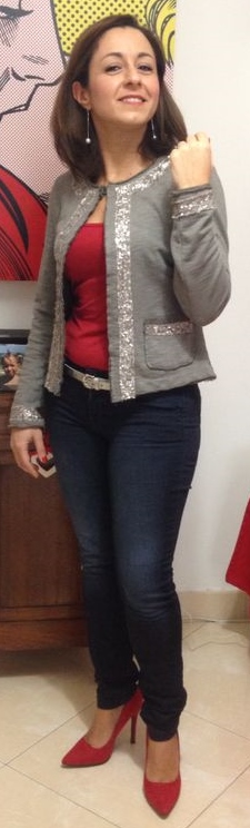 OUTFIT 4 Occasione d'uso: per un aperitivo con gli amici o una giornata che sai come inizia ma non sai come finisce :-)